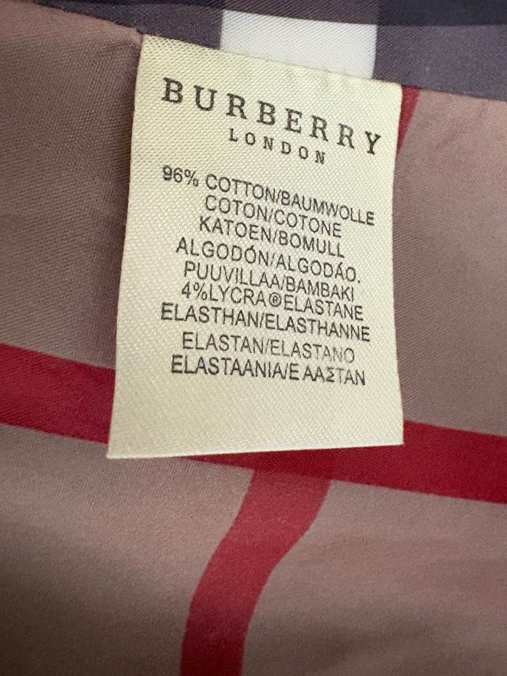 Burberry Black Double-Breasted Trench Coat with Check Collar XL classic plaid. - Picture 3 of 11